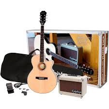You came to the right place. Epiphone Pr 4e Acoustic Electric Guitar Player Pack Guitar Center