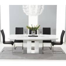 Looking for the ability to grow as your needs change, then you want to get with the dennis expandable dining table. Rossini 160 220cm Extending Dining Table Extendable Dining Table Dining Table Pedestal Dining Table