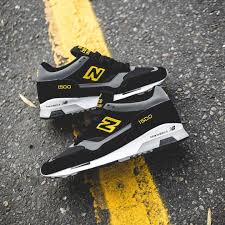 Black And Yellow New Balance Shoes New Balance 1500 Black Yellow Sneakers Men Fashion Sneakers Fashion Stylish Sneakers