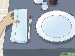 Go for a color that compliments the dining room chairs and other decorations in the room. 4 Ways To Set A Breakfast Table Wikihow