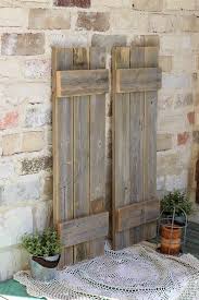 Each combination evokes a different style. Natural Farmhouse Shutters Set Of 2 Walmart Com Walmart Com