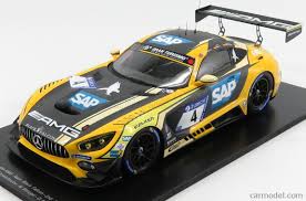 Spark Model Mercedes Benz Amg Gt3 Team Mercedes Amg Team Black Falcon N 4 2nd 24h Nurburgring 2018 M Engel A Chr Slot Cars Spark Models Mercedes Benz Amg