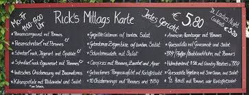 File Speisekarte Mittagskarte Ricks In Muenchen Jpg High School School Chalkboard Quote Art