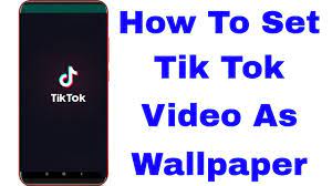 Hier dann zum bereich „sperrbildschirm navigieren. How To Set Tiktok Video As Wallpaper In Android Ios Youtube