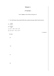 Himpunan Latihan Matematik Tingkatan 5 Yang Berguna Khas Untuk Ibubapa Lihat Pendidikan Abad Ke 21