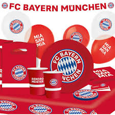 German international joshua kimmich has signed an extension to . Partyset Fc Bayern Munchen 68 Tlg Fussballverein Fc Bayern Munchen Mytoys