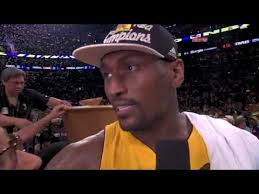 Ron Artest post-game interview