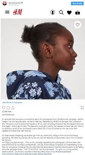 Black people do not agree that all of them have their hair as nappy. H M Comes Under Fire For New Ad That Features A Young Black Model With Messy Hair Daily Mail Online