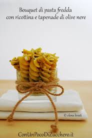 Pasta Fredda Con Tapenade Di Olive Nere Uova E Ricotta Tapenade Pasta Fredda Pasta