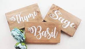 Wedding Table Names Rustic Wedding Signs Plant Name Signs Table Themes Wedding Table Decor Table Plan Guest Table Signs Wedding Decor Amazoncouk Handmade Products