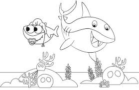 Be careful when coloring the hungry sharks! 12 Best Baby Shark Pinkfong Coloring Sheets For Children Coloring Pages Shark Coloring Pages Coloring Pages Halloween Coloring Pages