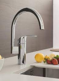 grohe eurosmart einhand spultischbatterie hoher auslauf chrom 33202002 kuchenarmatur spulbecken batterien