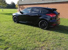 2017 17 Ford Focus 1 0 Eco Boost St Line 5 Door Hatch Damaged Repaired Black Ford Focus 1 Ford Focus Ford