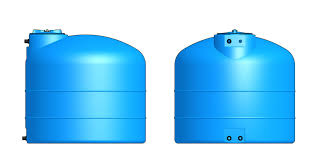 Serbatoio acqua cisterna in polietilene cilindrico giurgola 10lt orizzontale cod. Serbatoi Plasto Fuori Terra Elbi Termoidraulica