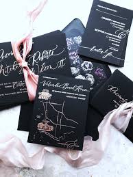 Black And Rose Gold Wedding Invitations Rose Gold Wedding Invitations Dark Floral Moody Invitations Moody Wedding Invitations Rose Gold Wedding Invitations Letterpress Wedding Invitations