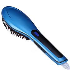Possiave Hair Straightener Brush Instant Magic Silky Straight Hair Styling Anion Hair Care Ant Hair Brush Straightener Detangling Hair Brush Hair Straightener