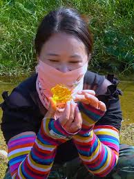 Golden Toad's Mystical Protection of Rare Pearls