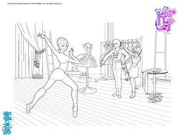 Ballerina Kristyn Coloring Page More Barbie Ballerina Content On Hellokids Com Train Coloring Pages Coloring Pages Barbie Coloring