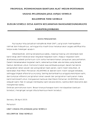 Contoh proposal bantuan perahu ketinting. Contoh Proposal Pengajuan Bantuan Mesin Masnurul