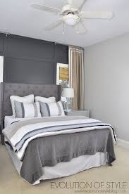 One Room Challenge Reveal Day Gray Accent Wall Bedroom Gray Bedroom Walls Gray Painted Walls