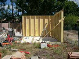 Fabriquer Un Garage En Bois Garage Bois Construire Abri De Jardin Comment Construire Une Maison