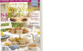 Enjoy shinjuku bake + free coffee or tea on wednesday from 3pm until 6pm at secret recipe. Tea Time Magazine July August 2015 New Copy Issue Lorna Reeves Amazon Com Books