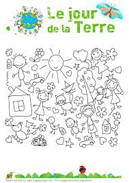 Sur notre site vous trouvez une grande collection de coloriages, images, photos et bricolages. Coloriage Le Jour De La Terre 35 Sur Hugolescargot Com