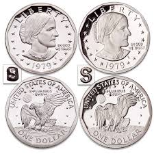 The m'clintocks gave stanton the table, then stanton gave it to susan b. 1979 Susan B Anthony 1 Dollar Set Littleton Bu Proof Dollars Lyakhov Coins Paper Money