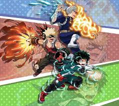 Todoroki x midoriya wallpaper phone. Hd Wallpaper Anime My Hero Academia Izuku Midoriya Katsuki Bakugou Shoto Todoroki Wallpaper Flare