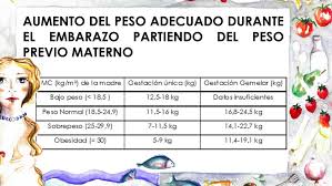 Aumento Adecuado De Peso Durante El Embarazo