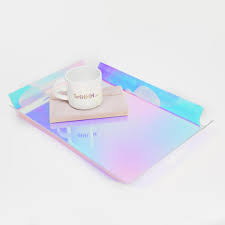 Large Iridescent Tray Iridescent Decor Iridescent Interior Design Living Room