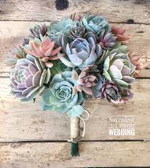 We also have custom wedding boutonnieres, corsages, combs and succulent crowns in our listings! Beautiful Succulent Wedding Bouquets Mid South Bride