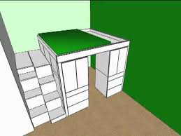 The majority of the supplies are from the home depot. Loft Bed Made From Ikea Kitchen Cabinets Youtube