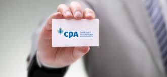 Elegant black and gold accounting with graph logo business card. Designation Usage Cpa Ontario