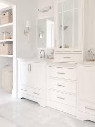 Shop for white bathroom cabinets online at target. White Vanity With Tower Custom Look For Less
