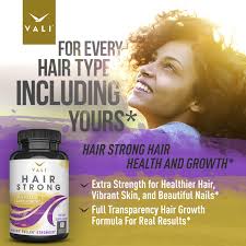 Hair loss will affect everyone at some point in their life. Vali Hair Strong Hair Health And Growth Vitamins Vali Health