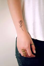 Small Rose Temporary Tattoo Tatowierungen Tatowierung Klein Rosen Tattoo Klein