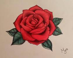 0b502906e2d96a0775befae7b2ab0e97 Jpg 736 X 587 Rose Drawing Tattoo Rose Tattoos Rose Tattoo Design