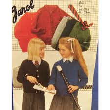 If you are looking for a specific knitting pattern or want to try out knitting for the first time with an easy. Vintage Jarol E411 Child S School Cardigan Knitting Pattern For Sale In Carlisle Cumbria Preloved