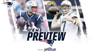 Game Preview Chargers At Patriots