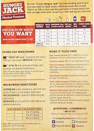 Instant Mashed Potatoes Directions Instant Mashed Potatoes Hungry Jack Mashed Potatoes Recipe Instant Instant Mashed Potatoes Instant Potatoes Hungry Jacks