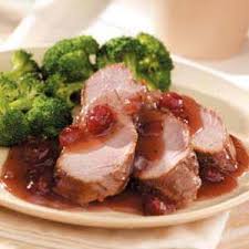 Cranberry Pork Tenderloin Recipe Slow Cooker Pork Tenderloin Pork Entrees Pork Tenderloin Recipes