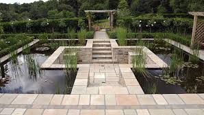 Formal Pond Pangbourne Berkshire Landscape Garden Designers Reading Berkshire Pete Sims Sunken Garden Water Features In The Garden Garden Design