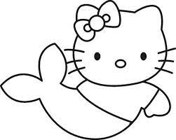 Hello kitty mermaid coloring pages are a fun way for kids of all ages to develop creativity, focus, motor skills and color recognition. Print Hello Kitty Little Mermaid Coloring Page 12322 1024x818 Jpg 1024 818 Con Imagenes Dibujos Painting Abstracto