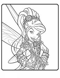 Kids N Fun Com 14 Coloring Pages Of Tinkelbell Pirate Fairy