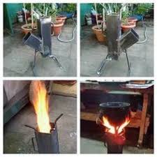 Cocina Cohete Rocket Stove Para Discos Arado A Lena Selbermachen Und Gartenhaus