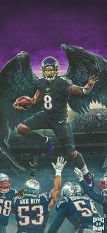 Check out our lamar jackson selection for the very best in unique or custom, handmade pieces from our shops. Lamar Jackson Wallpaper Wallpaper Sun