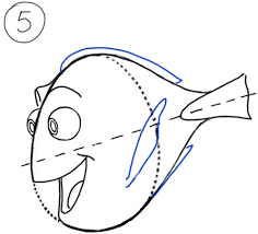 How To Draw Dory From Pixars Finding Nemo In Easy Steps Drawing Tutorial How To Draw Step By Step Drawing Tutorials Dory Drawing Drawing Tutorial How To Draw Steps