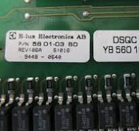 ABB DSQC-223 I/O CIRCUIT BOARD YB-56-01-03-BD/3 REV 06A (BROKE FRONT) - USED