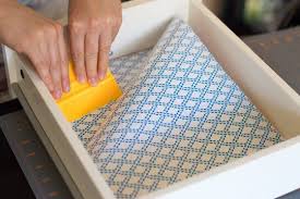 How To Line Kitchen Drawers Shelves With Cheery Paper Recipe Kitchen Shelf Liner Drawer Shelves Kitchen Drawers